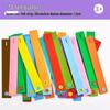 Montessori Felt Button Bracelet for Early Childhood Development - Ideal for 3-Year-Olds in Kindergarten Classrooms.