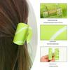 Acetic Acid Shark Hair Claw Tennis Racket Design Fashion Hair Clip Cute Headwear Accessories for Women Girls
