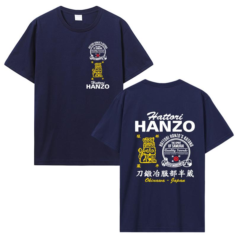 ZheXiong TEE Kill Bill Hattori Hanzo Ninja Samurai Katana Zwaardensmid Japans Nieuw T-shirt Mode Hot Merk Concert T-shirts Tees 2XL