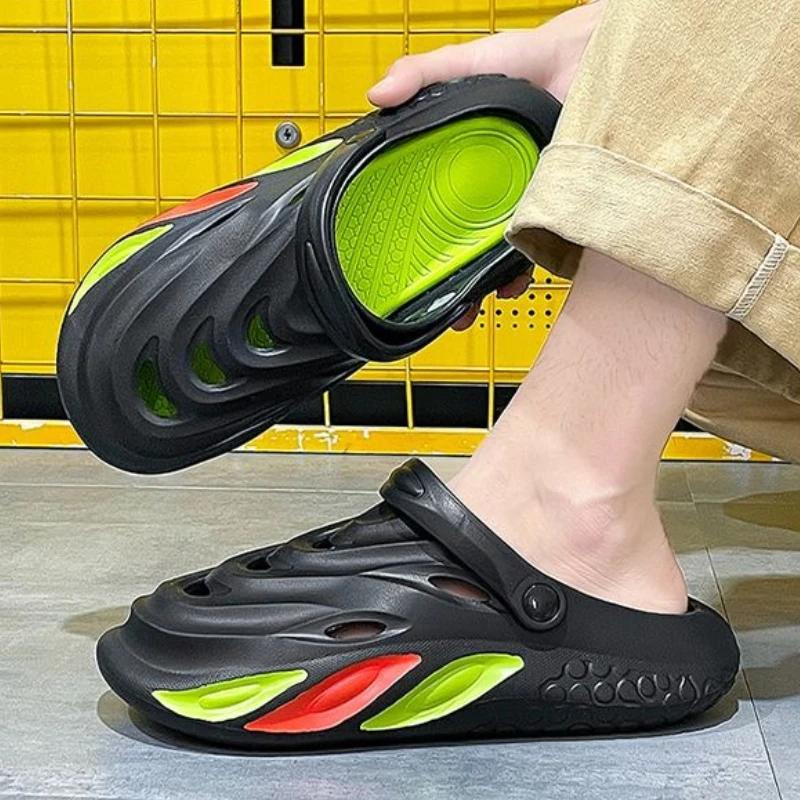 Beach Men's Sandal Stylish Eva Original Casual Luxury Designer 2025 Styles Buy Outdoor On Offer Cheap Liquidation 39 H Male Shoe
