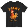 Funny FCawF Chicken Shirt FCAWF Chicken Women Men Humor Shirt Harajuku Graphic T Shirts Oversized T Shirt  Men Clothing