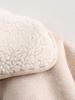 2025 Autumn/Winter Women's Lapel Shearling Suede Fleece-lined Warm Coat A14063
