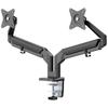 Neomounts DS70-810BL2 X2 Support De Table Pour Écran 43,2 Cm (17) - 81,3 Cm (32) Noir Inclinable + Pivotant, Réglable
