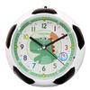 Children's Cute Cartoon Football Dual Music Alarm Clock Silent Sweep Second Snooze Night Light Teaching Clock Desk Clock