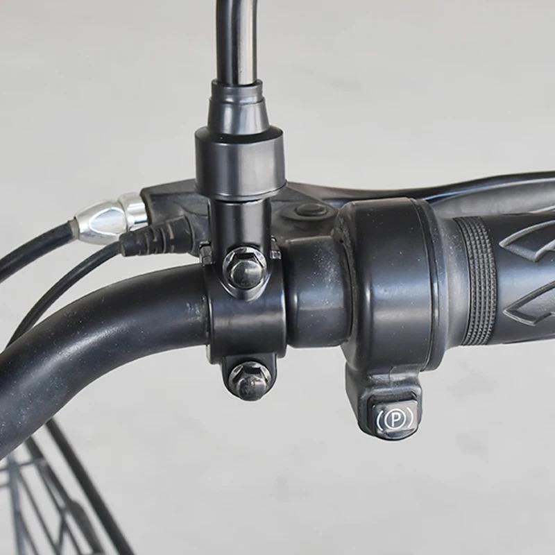 Motorrad Rückspiegel Halterung, Schwarz, Silber Spiegelhalter Klemme, Verschiedene Größen, 22mm, 10mm, 8mm, 25mm, 2Stk