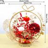 Chinese Year Ornaments Desk Night Light Lighted Artificial Potted Flower for Wedding