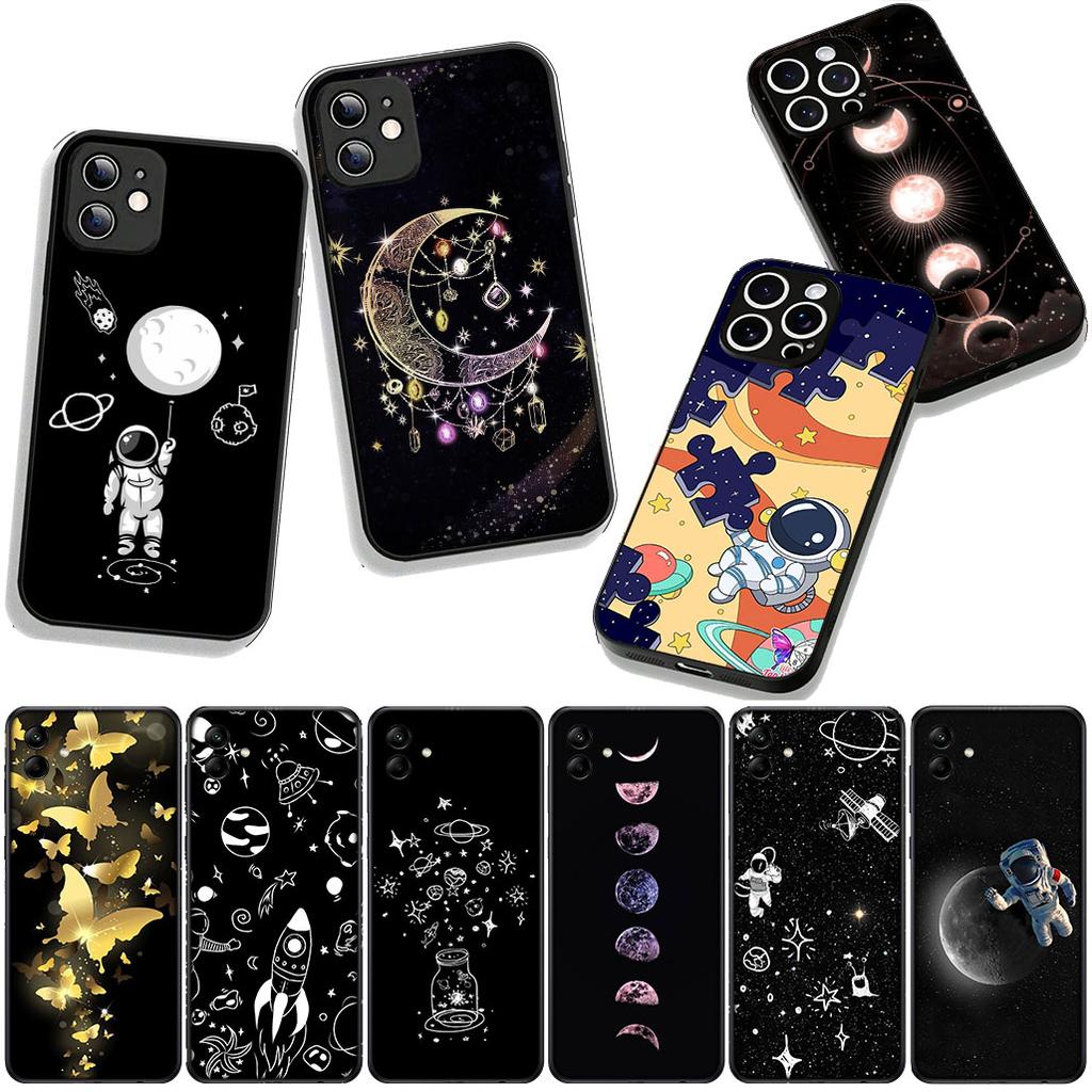 Phone Cover Moon And Stars Coque for Xiaomi Poco F7 F6 F8 Ultra F5 X7 X6 X5 M6 M7 M8 Pro C85 C75 C65 C71 C61 4G 5G Case