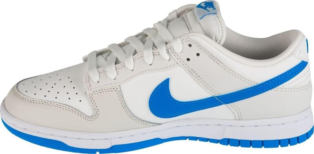 Кроссовки Nike Dunk Low Retro саммит белый/платина тинт/белый/фото синий