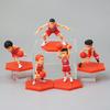 5Pcs/set Cartoon Anime Slam Dunk PVC Action Figure Sakuragi Hanamichi Kaede Rukawa GK Model Kids Toys PVC Collectible Tide Play