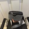 Bright Diamond Bag Fashion Shoulder Fanny Bag Crossbody Bag Women'S Versatile Trend Underarm Bag