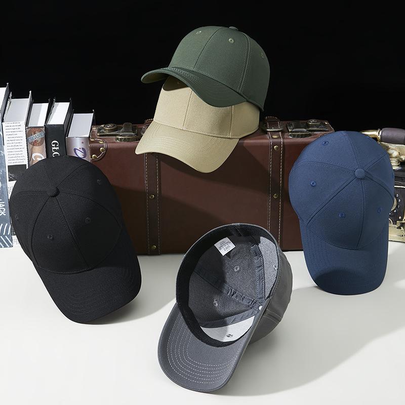 Women's Fashion Elastic Fully Enclosed Design Baseball Cap Men's Big Head Circumference Luxury Outdoor Travel Hiking Sun Visor