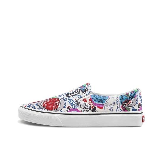 

Vans Classic Slip-On Sticker Mash Up VN0A38F7VFV EU 37 белый