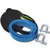 8 Tonnen Winde Abschleppkabel Abschleppgurt Auto Abschleppseil mit Haken für Heavy Duty Auto Recovery Strap Kit Offroad Abschleppzubehör
