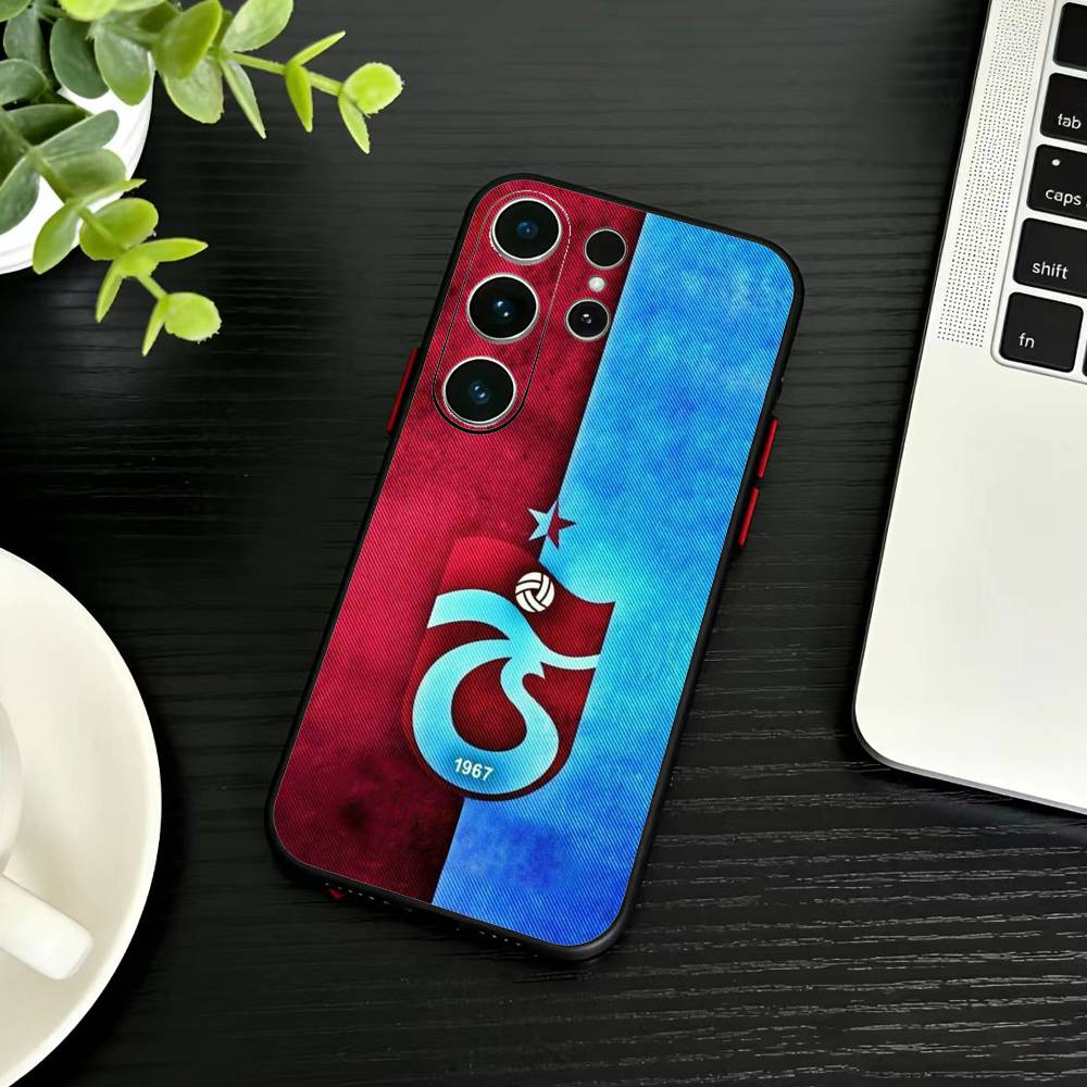 

T-S Trabzonspor Phone Case For Samsung S26,S25,S24,S23,S22,S21,S20,S30,Ultra,Plus,Fe,Note,5G Black Cover Samsung S21 s305G