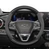 Suitable for Chevrolet Suede Matte Carbon Fiber Texture Steering Wheel Cover Suitable for Celze Spark Captiva Orlando Lacetti Equinox Malibu