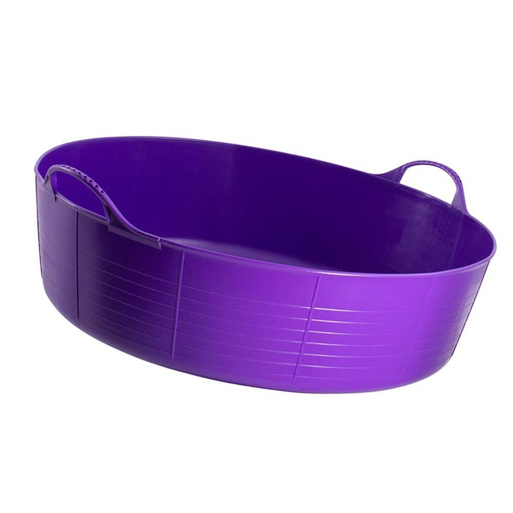 Red Gorilla Tubtrug Large Shallow Purple 35L