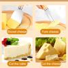 6PCS, Kitchen Cheese Knives Wood Handle Cheese Slicer Cutter Cake Knife Western Food Knife Kitchen Gadgets Knife Baking Tools