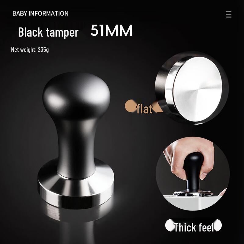 Tingle 304 Stainless Steel Coffee Tamper & Distributor