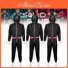 תלבושת קוספליי סרבל שחור ממשחק הדיונון להאלווין, משחק, הופעת במה
