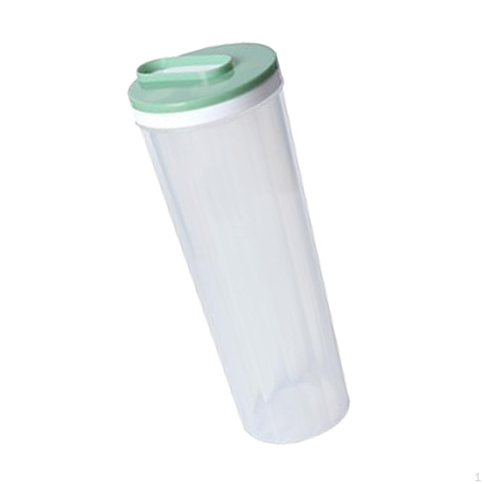 Clear Food Storage Containers Jar Counter Rice Pantry Organization Pot Non Slip Kitchen Canister for зелёный