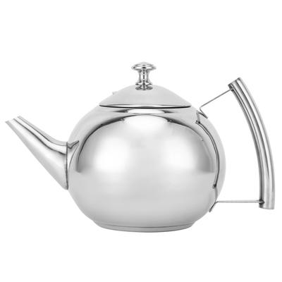 Stainless Steel Teapot Nontoxic Tea Pot Kettle with Filter for Brewing Loose Leaves and Tea Bags