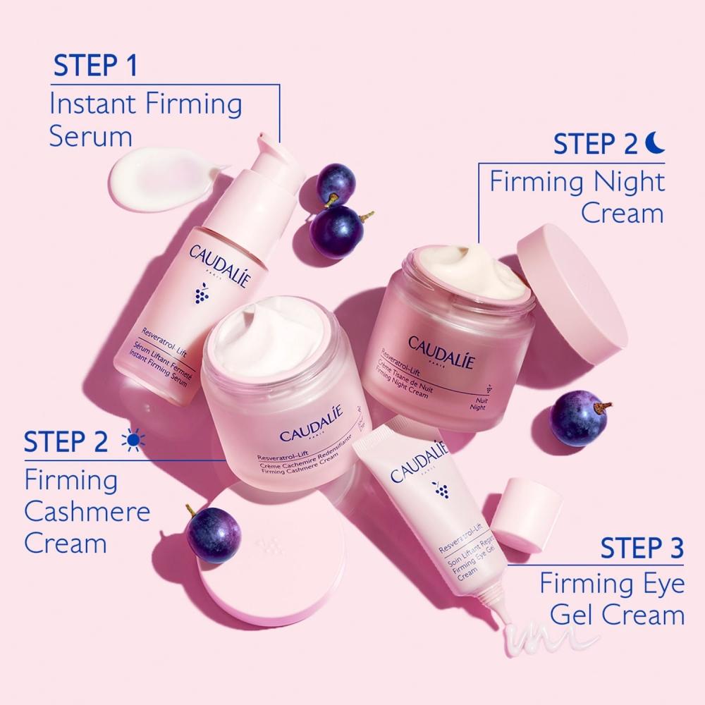 Caudalie Resveratrol Lift Straffende nachfüllbare Kaschmir-Feuchtigkeitscreme 47 ml