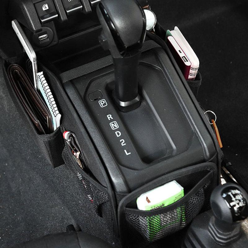 Multi-function Car Organizer Oxford Cloth Gear Shift Storage Bag Box Organiser For Suzuki Jimny JB74   Tray Container