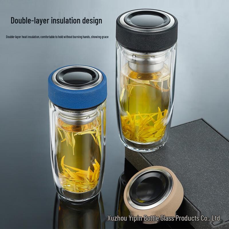 

Libaiyi Double-Layer Insulated Egg-Shaped Glass Cup