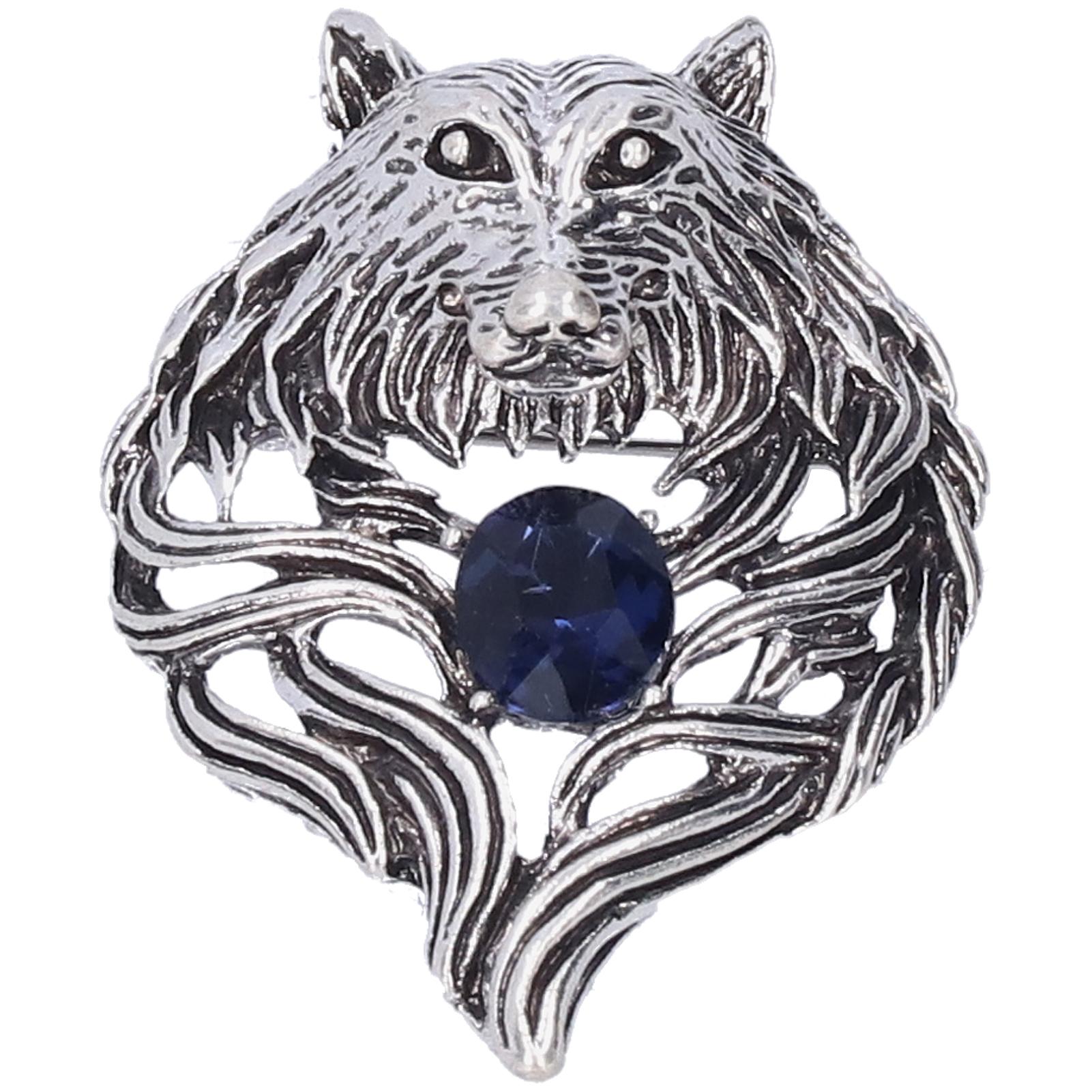 

Брошь-булавка в виде головы льва в стиле ретро для мужского пиджака с рисунком животного на лацкане аксессуары для вечеринки в виде корсажа из серебра серебряный