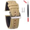 Hemsut 20mm Watch Band for Men, Military Canvas Watch Band, Quick Release Watch Strap, Fabric Sports Replacement