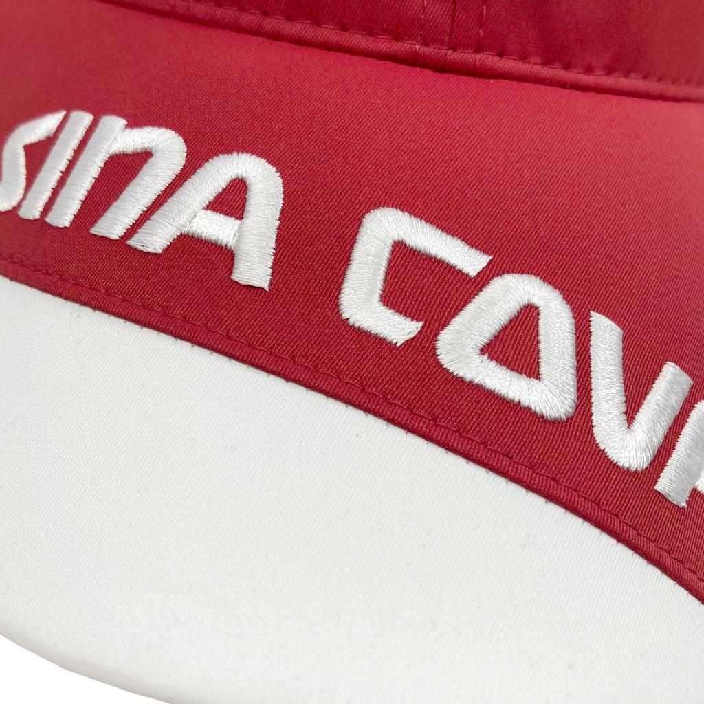 [Sinacova] Men's Cap, 100% Polyester, Eco Material, Head Circumference 58cm, Adjustable Size, Switching Design, Embroidery, 25177700960F