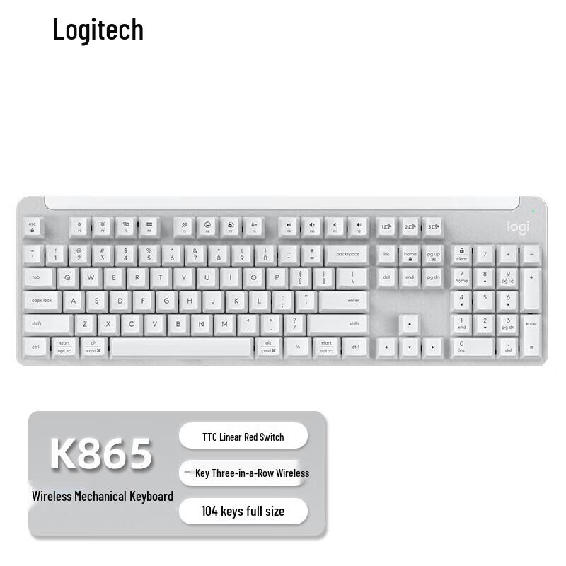 

Logitech K865 Wireless Bluetooth Mechanical Keyboard
