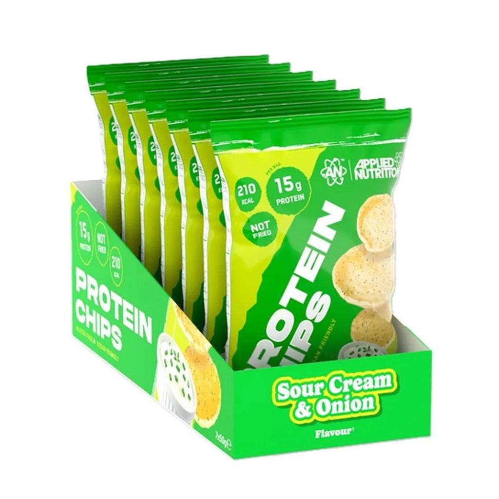 Protein Chips, Sour Cream & Onion - 7 X 50g