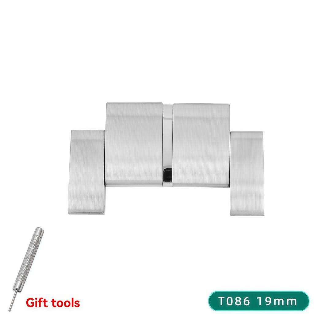 Dla serii Tissot 1853 T41 T045 T055 T063 T065 T085 T086 T094 T097 T099 T120 Pasek do zegarka Stalowa część zegarka Sekcja zegarka Duluer