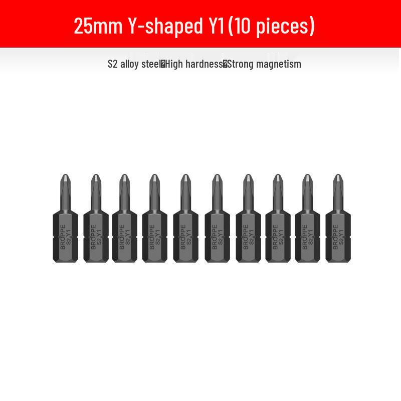 Compact Electric Screwdriver Bit Set: Phillips, Slotted, Torx, Hex, Strong Magnetic Power Drill, S2 Magnetic Bits.