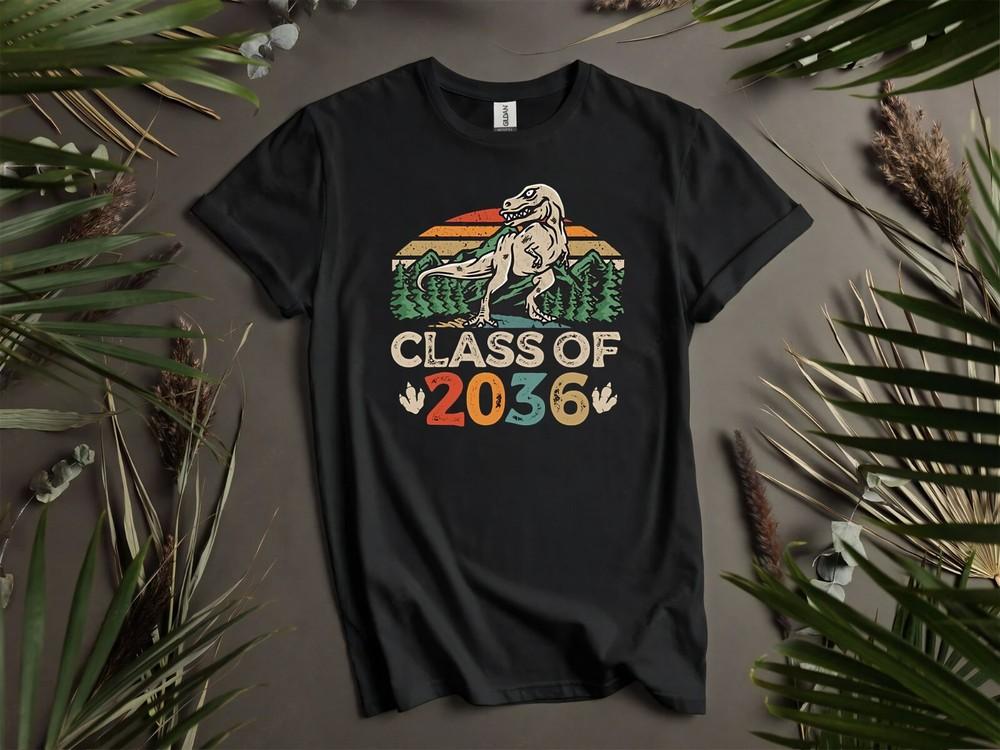 

Class Of 2036 Handprint T Grow With Me Hoodie Tshirt Men Women Unisex AD110 M