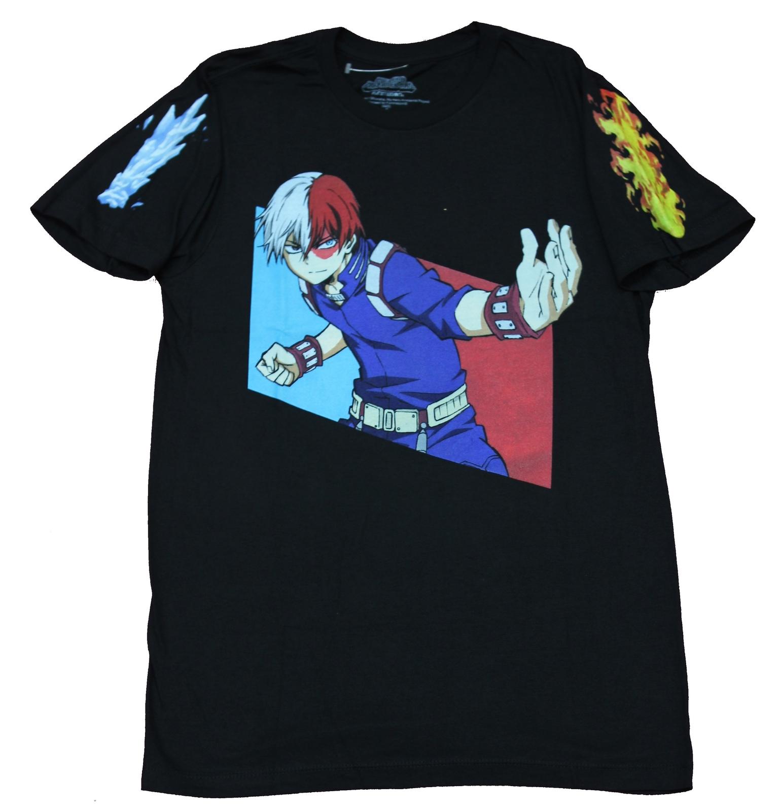 My Hero Academia Adult New T-Shirt - Todoroki Summoning the Competition XXXXL