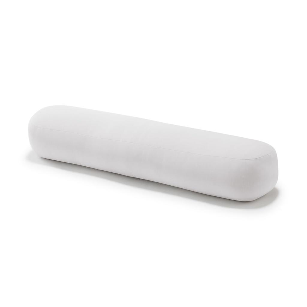 MUJI Cooling Body Pillow that can also be used as a back support, 26 x 110 x 26 cm, Gray, 84758577