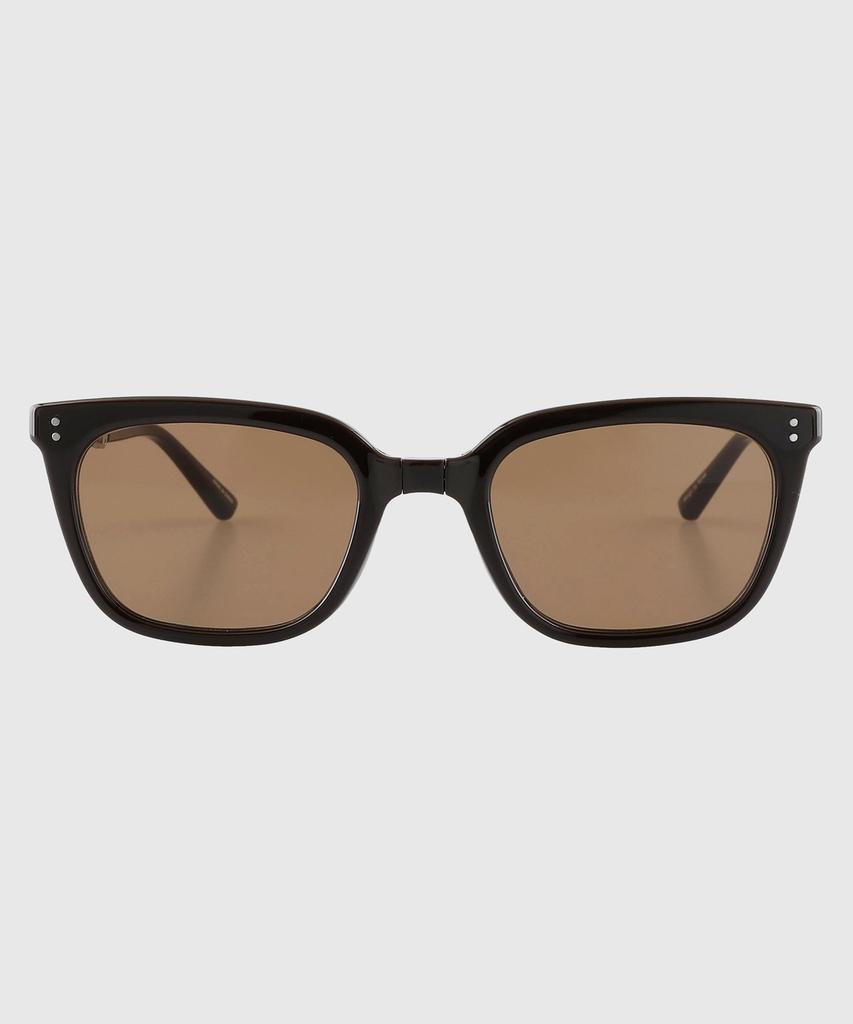 Tuditeo Arc Unisex Oversized Square Retro Foldable Sunglasses C3 Brown