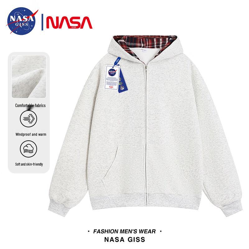 

NASA GISS Men s Hooded Zip-Up Sweatshirt 2XL