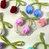 5Pcs Set Gift Wrapping DIY Baking Decoration Lace-up Hair Cord Accessories Tulip Curtain Straps