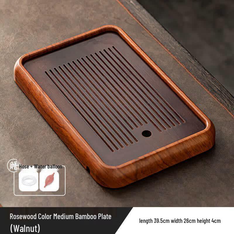 Home Bamboo Drainage Tea Tray