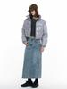 GENERALIDEA Ribbed Mix Knit Pullover [Charcoal] / Wbd4L05537