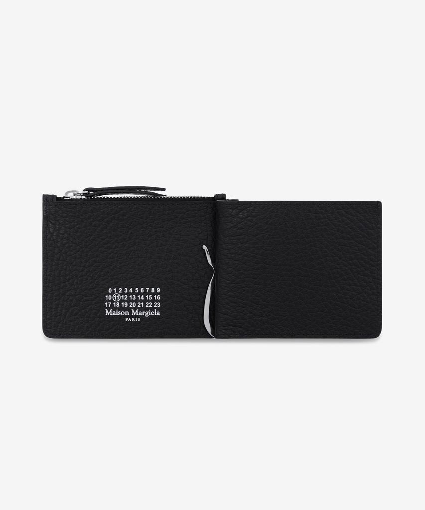 Maison Margiela Stitch Logo Card Holder - Black / Sa1Ui0022P4455T8013