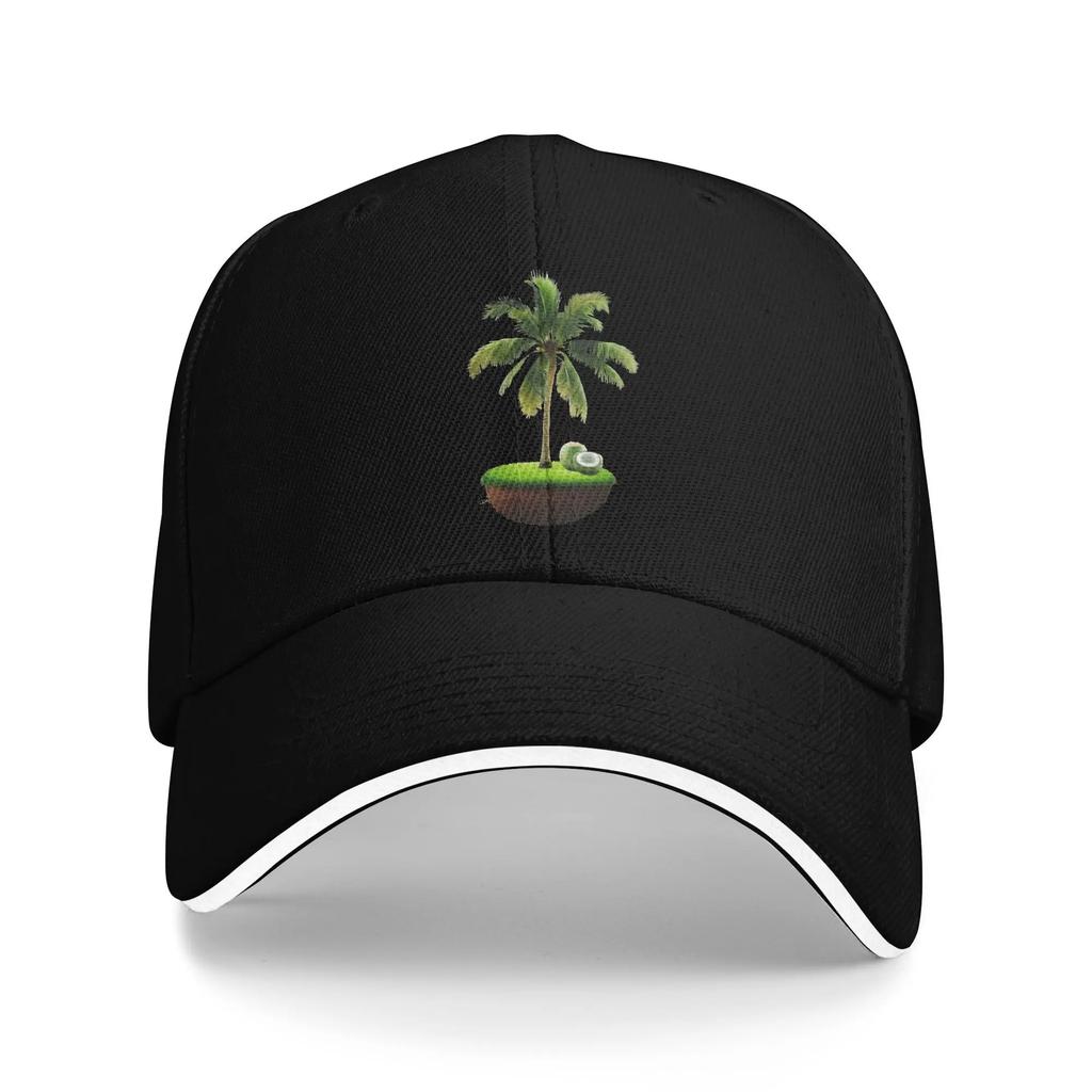 Coconut Tree Fruit Loves Baseball Cap  Unisex Women Custom DIY Trucker Hat Spring y2k Funny Outdoor Gym Sun Visor Baseball Caps