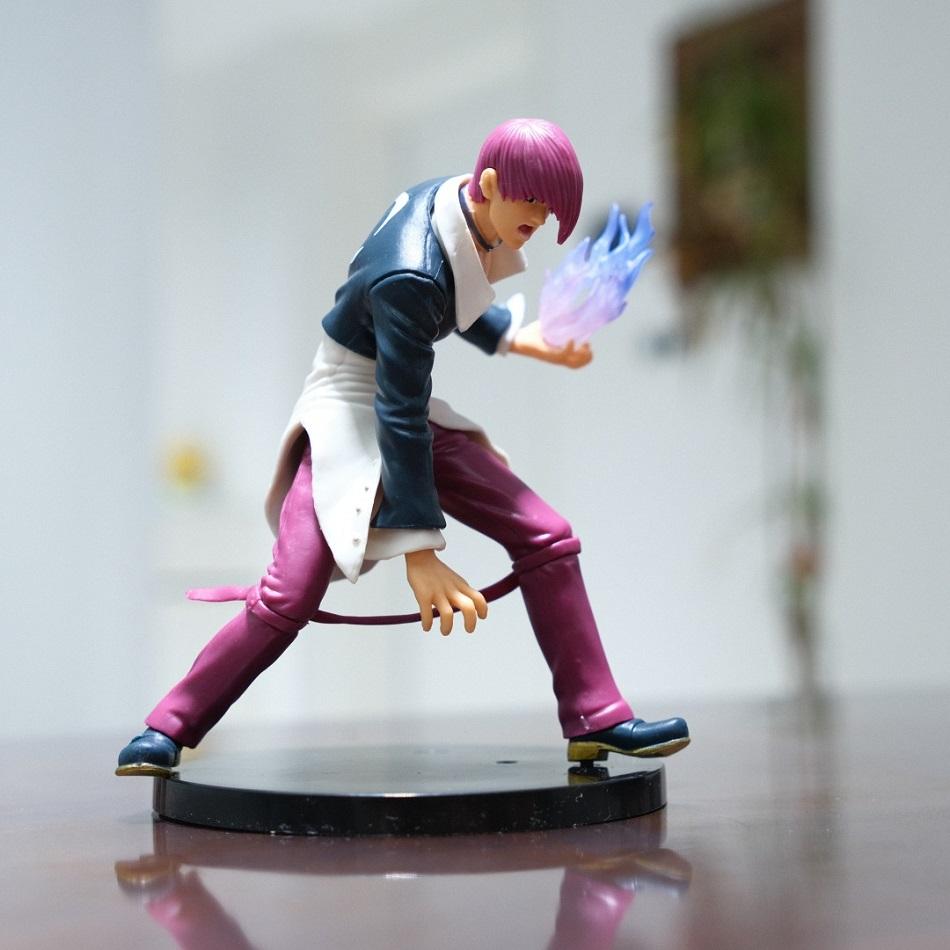 18cm The King of Fighters '98 SNK Anime Figure Kyo Kusanagi Iori Yagami Action Figures Arcade Game Peripheral PVC Model Toy Gift