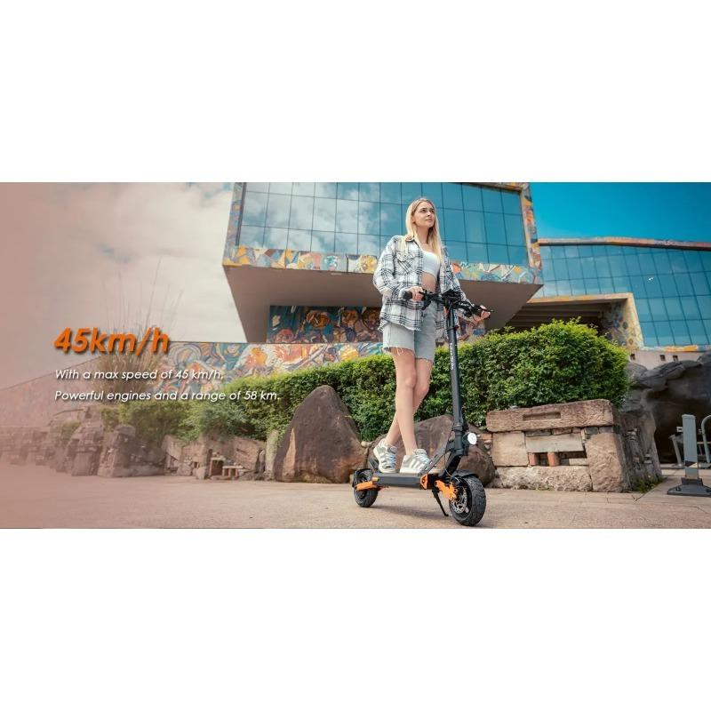 2025 New KuKirin G2 Pro Foldable Electric Scooter 1000W 48V 15.6AH Maximum Speed 45 Km/h Range Up To 58 Km 9 " Tires