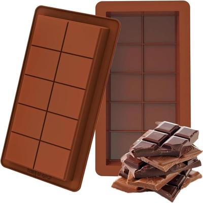 Silikonowa forma do czekolady Forma do batonów czekoladowych Dubaj Silikonowa forma do batonów czekoladowych, prostokątna, duża, na nadzienie