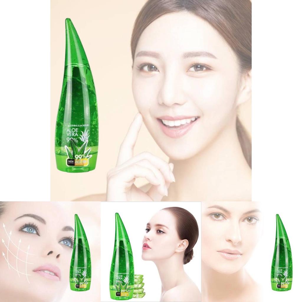 Gel di Aloe Vera per Lenire l'Acne e l'Idratazione Profonda nelle Soluzioni Quotidiane per la Cura della Pelle