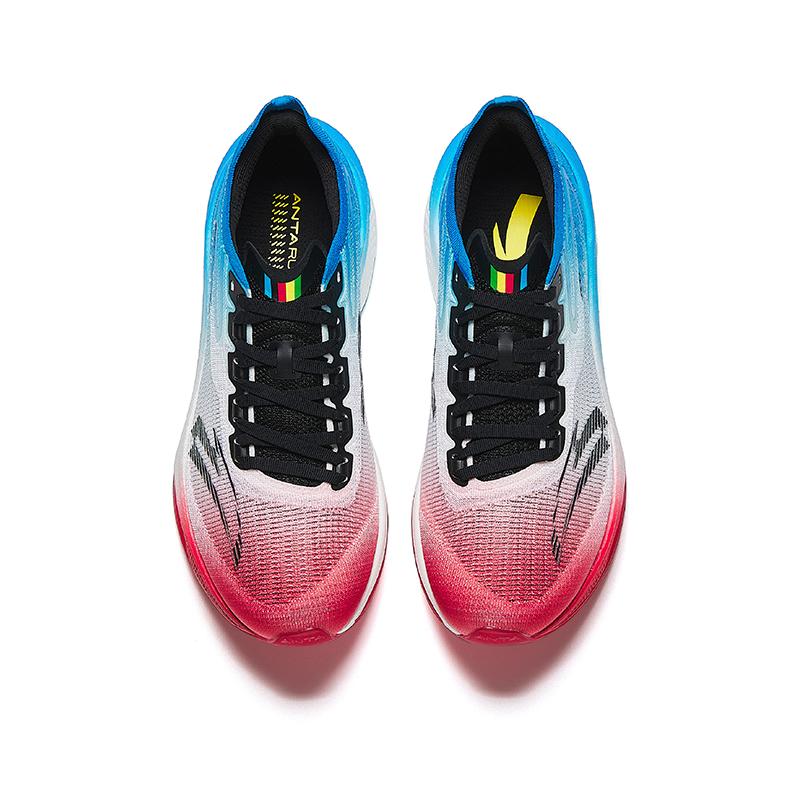 Anta Mah 4 Pro Paris Colorway Nitrogen Technology Low Top Running Shoes Women Sneaker Red White Blue 122435577R-1